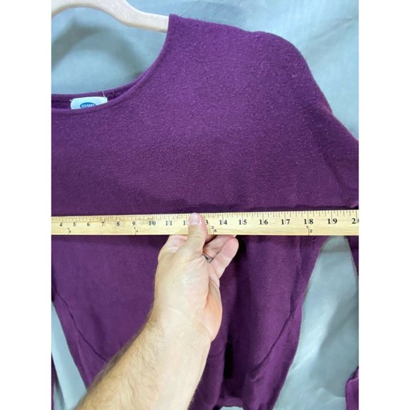 Old Navy Shirt Womens Small Purple Long Sleeve Pullover Top Ladies.‎ - Picture 6 of 8